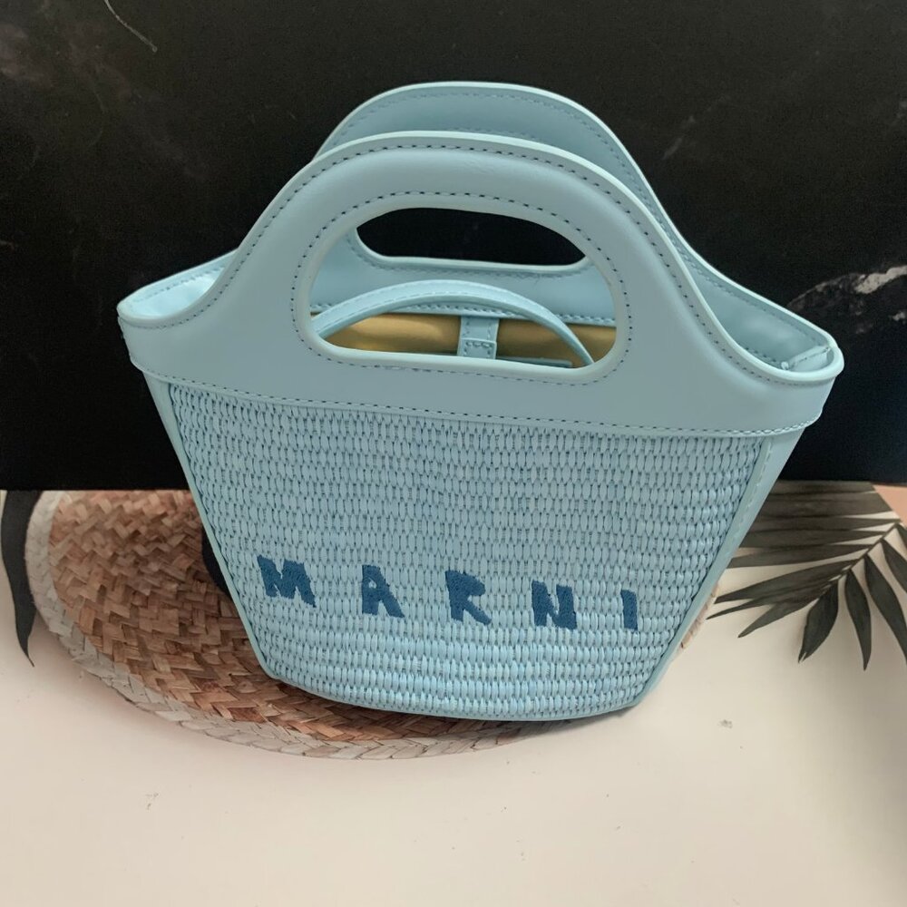 Women's Marni Summer Raffia Shoulder Bag ⚡